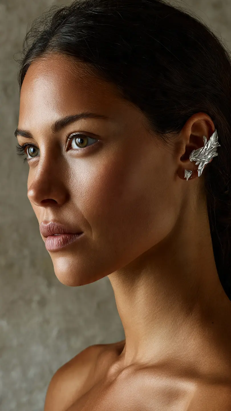 Aretes maxi vs. mini: cómo elegirlos según la forma de tu rostro