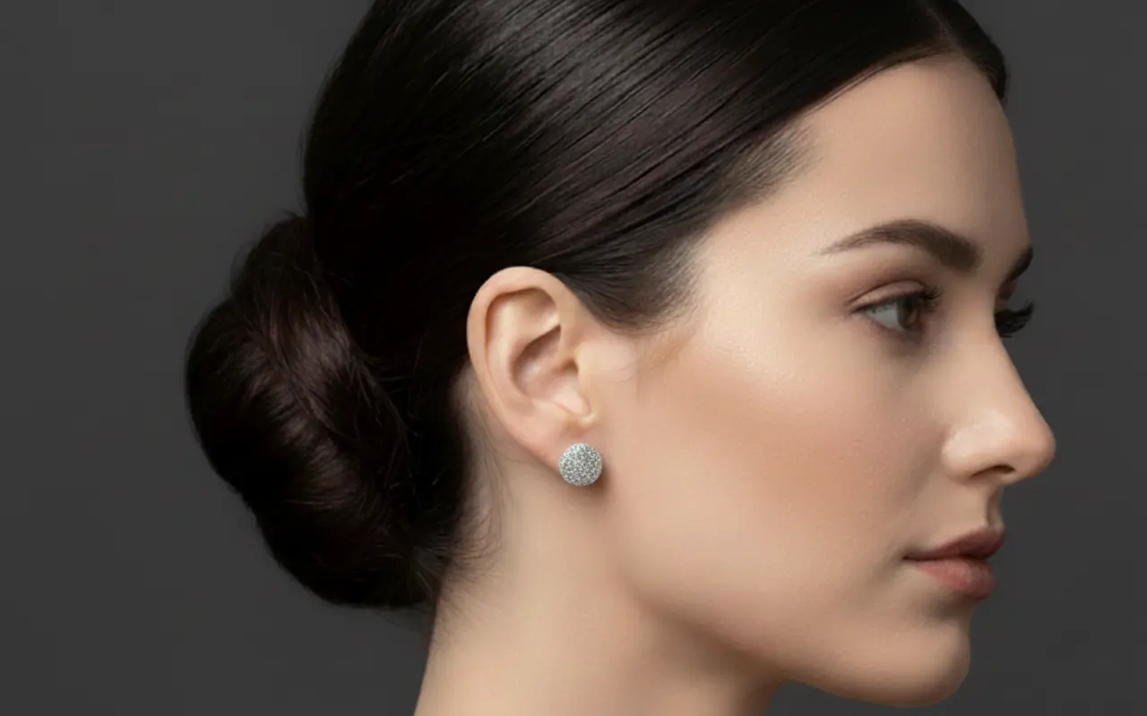 Vista de Topos Brillantes Glamurosos